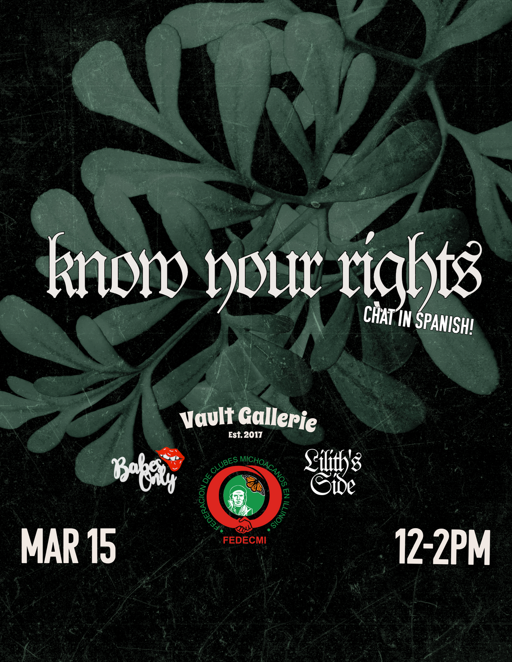 Conozca Sus Derechos RSVP (KYR Workshop)